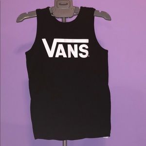 Vans black Tank top